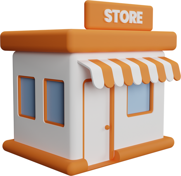 Store 3D Icon